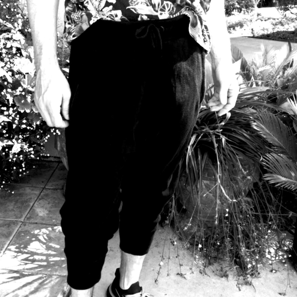 COTTON DROP CROTCH JOGGER